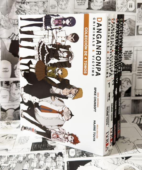 DANG.jpg Danganronpa Criminals & Victims (Boxset Serie Completa - 4 Tomos) | Ivrea Argentina