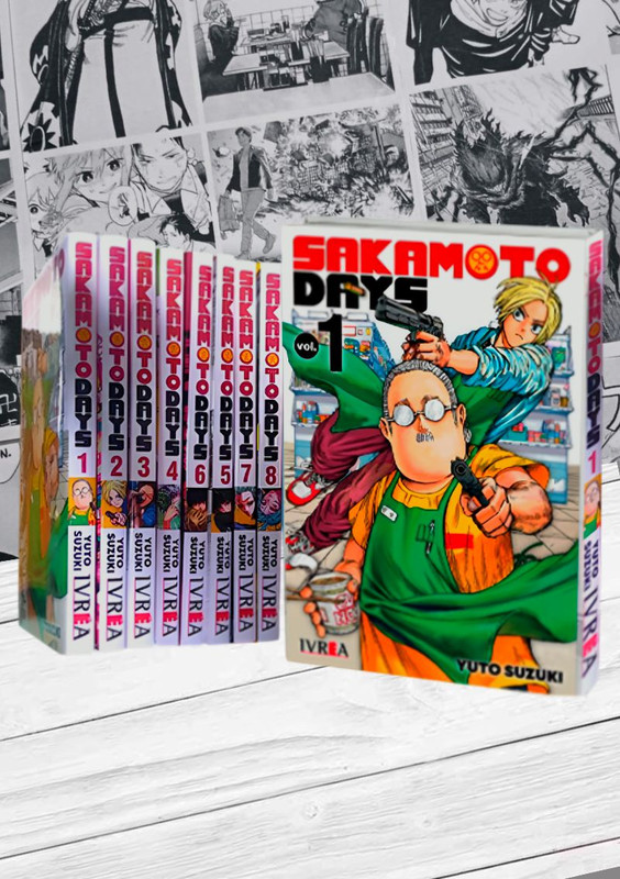 0-4.jpg Sakamoto Days - 1 Al 20 | Ivrea Argentina