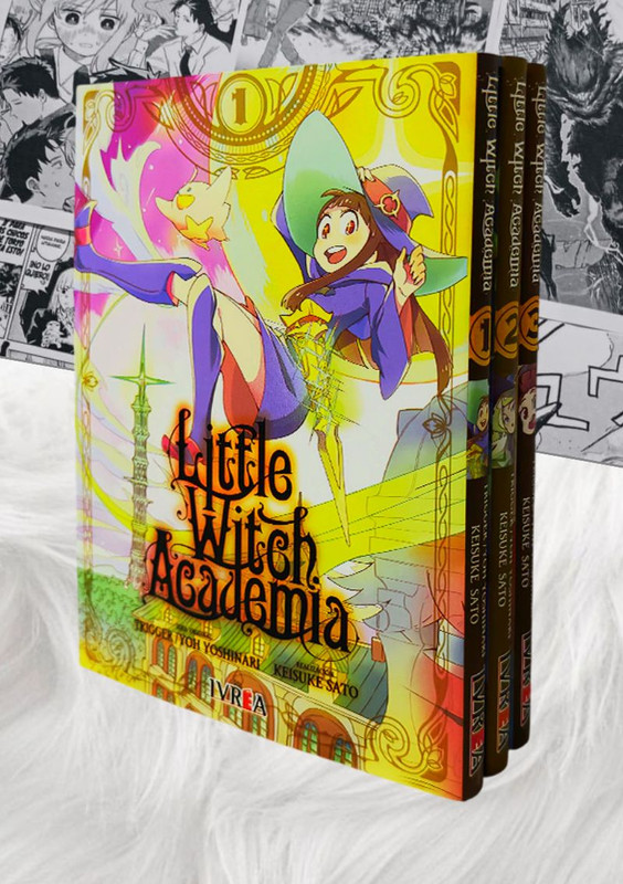 1-1.jpg Little Witch Academia (Serie Completa - 3 Tomos) | Ivrea Argentina