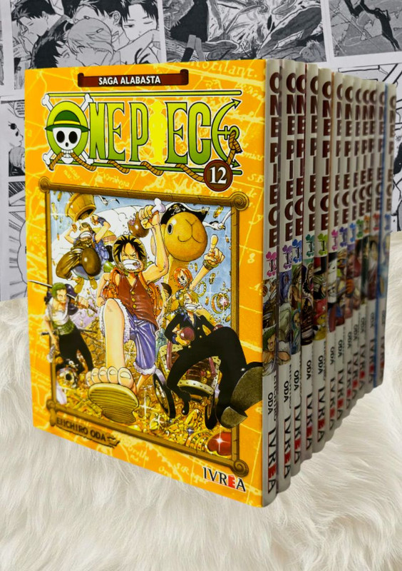 1-2.jpg One Piece (2° Arco Completa - Alabasta - 12 Tomos) | Ivrea Argentina