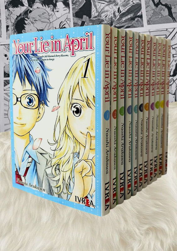 Your Lie In April (Serie Completa - 11 Tomos) | Ivrea Argentina
