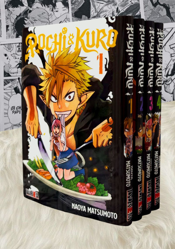 Pochi & Kuro (Serie Completa - 4 Tomos) | Ivrea Argentina