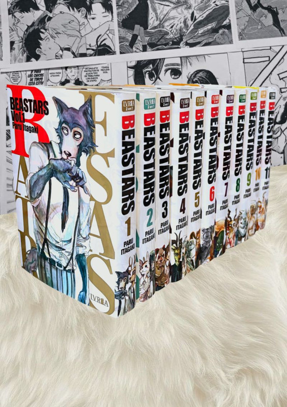 15-BEASTARS-SERIE-COMPLETA-11-TOMOS.jpg Beastars (Serie Completa - 11 Tomos) | Ivrea Argentina