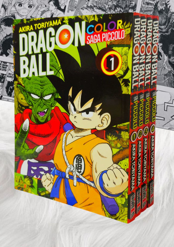 2.jpg Dragon Ball Color: Saga Piccolo (Serie Completa - 4 Tomos) | Ivrea Argentina