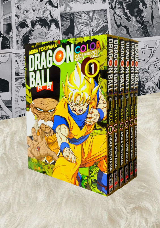 Dragon Ball Color: Saga Androides & Cell (Serie Completa - 6 Tomos) | Ivrea Argentina