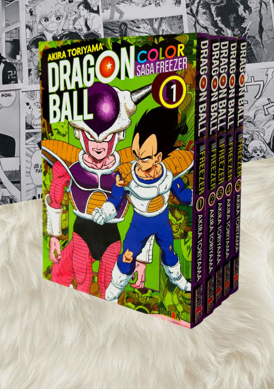 Dragon Ball Color: Saga Freezer (Serie Completa - 5 Tomos) | Ivrea Argentina