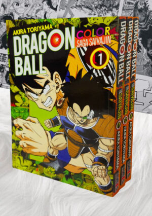 Dragon Ball Color: Saga Saiyajin (Serie Completa - 3 Tomos) | Ivrea Argentina
