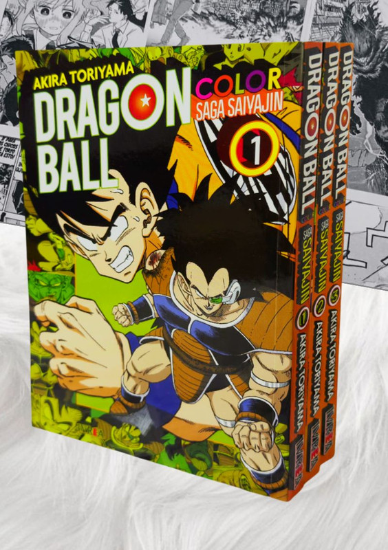 3.jpg Dragon Ball Color: Saga Saiyajin (Serie Completa - 3 Tomos) | Ivrea Argentina