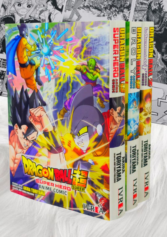Dragon Ball Super (Anime Comics Completa - 3 Tomos) | Ivrea Argentina