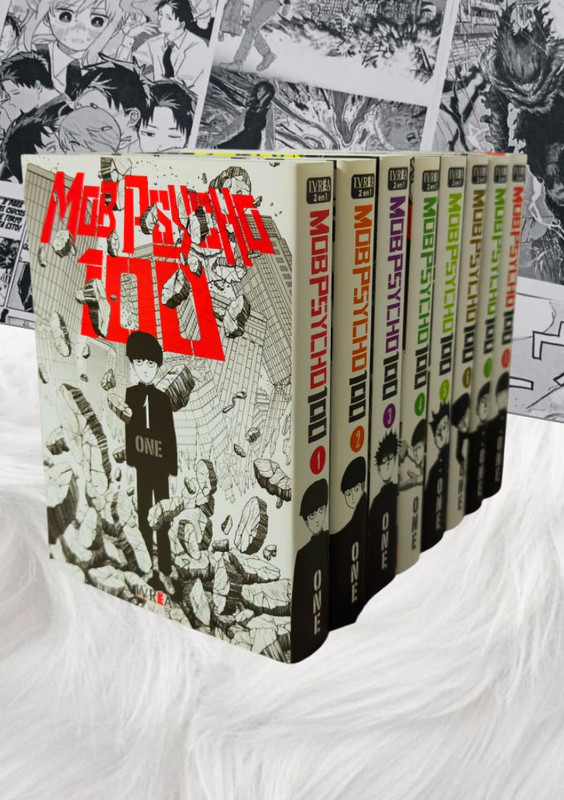 Mob Psycho 100 (Serie Completa - 8 Tomos) | Ivrea Argentina