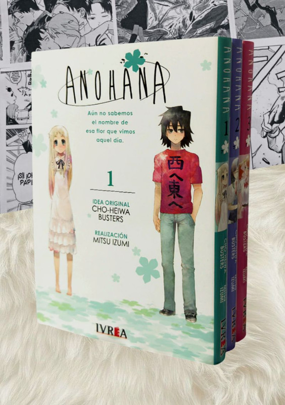 8-ANOHANA-SERIE-COMPLETA-3-TOMOS.jpg Anohana (Serie Completa - 3 Tomos) | Ivrea Argentina