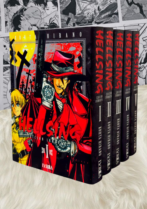 Hellsing Edición Inmortal (Serie Completa - 5 Tomos) | Ivrea Argentina