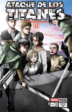 Ataque de los Titanes 10 | Panini México
