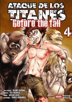 Ataque de los Titanes Before the Fall 04 | Panini México