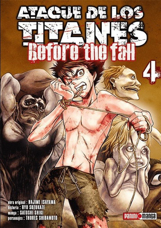 Ataque de los Titanes Before the Fall 04 | Panini México