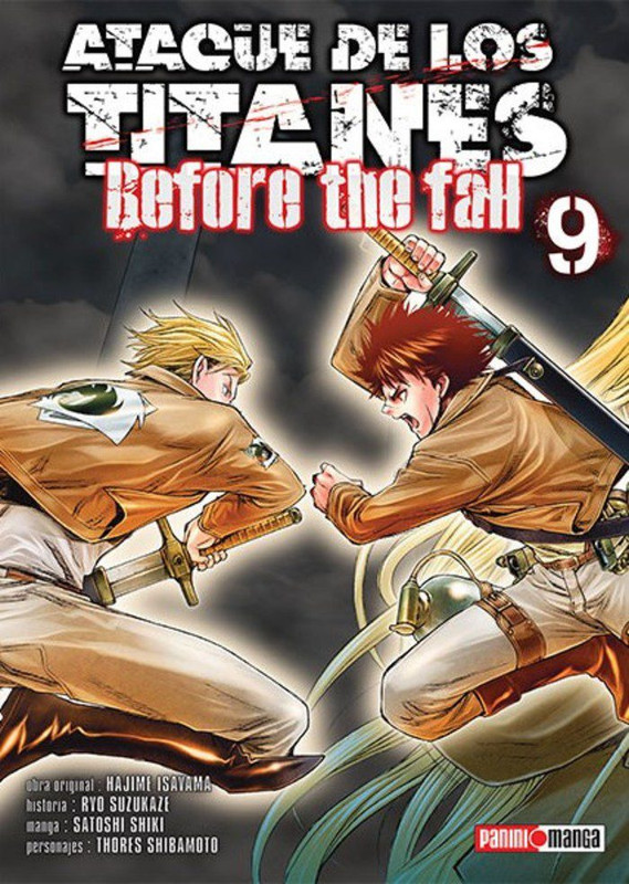 Ataque de los Titanes Before the Fall 09 | Panini México