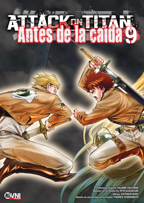 Attack On Titan: Antes De La Caída 9 | Ovni Manga