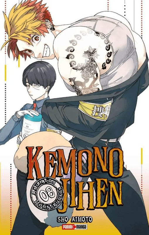 Kemono Jihen Asuntos Monstruosos 08 | Panini Argentina