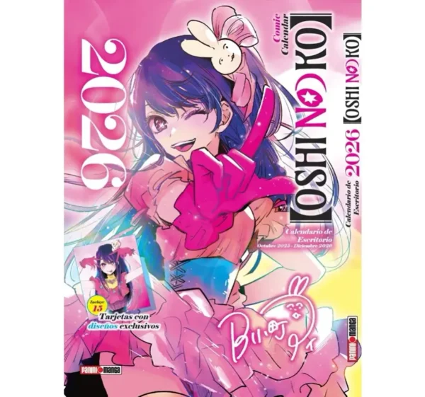 CALENDARIO DE ESCRITORIO OSHI NO KO 2026 | Panini México