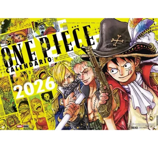 CALENDARIO DE PARED ONE PIECE 2026 | Panini México
