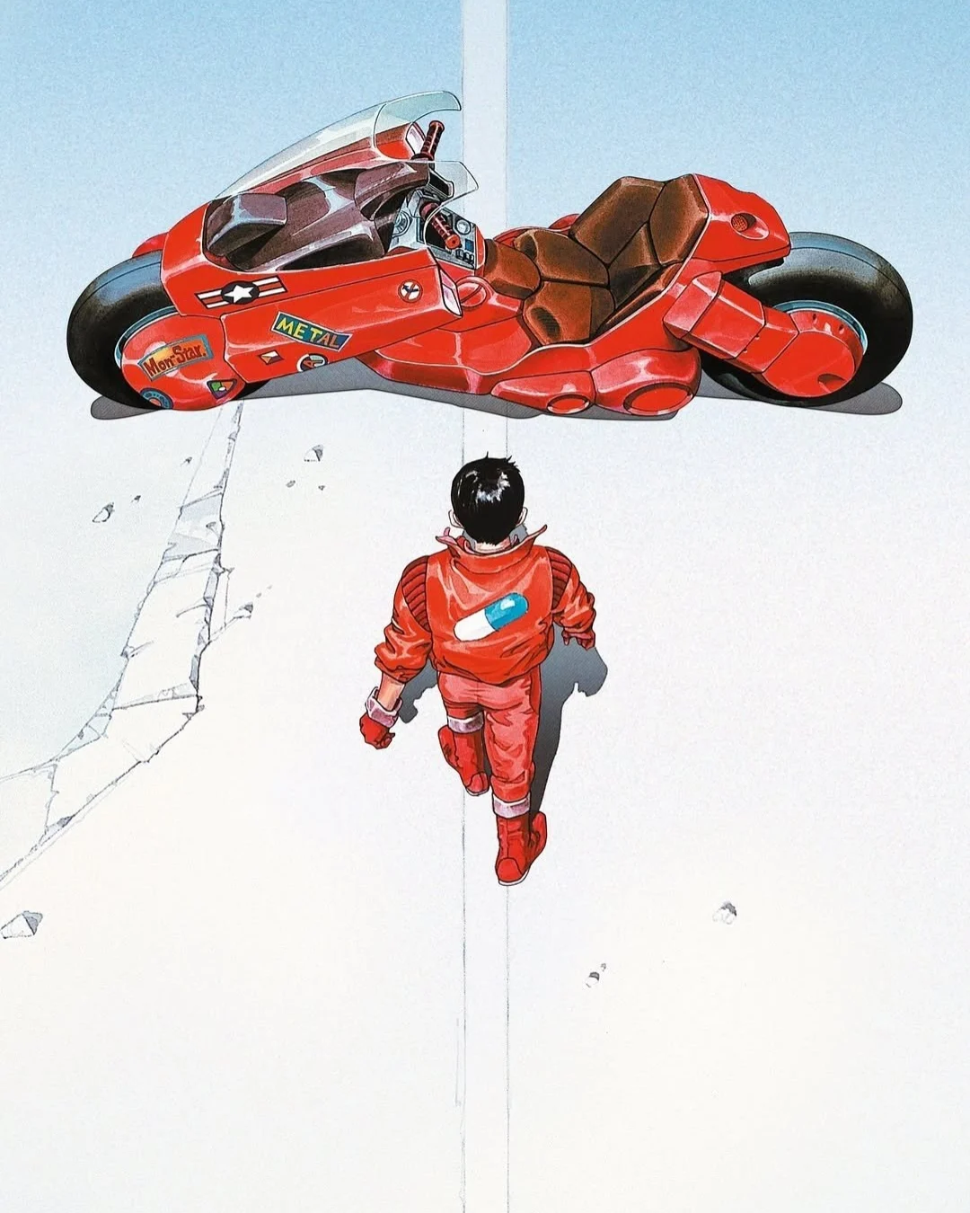 ¡Denji homenajea a Kaneda con ilustración brutal! 