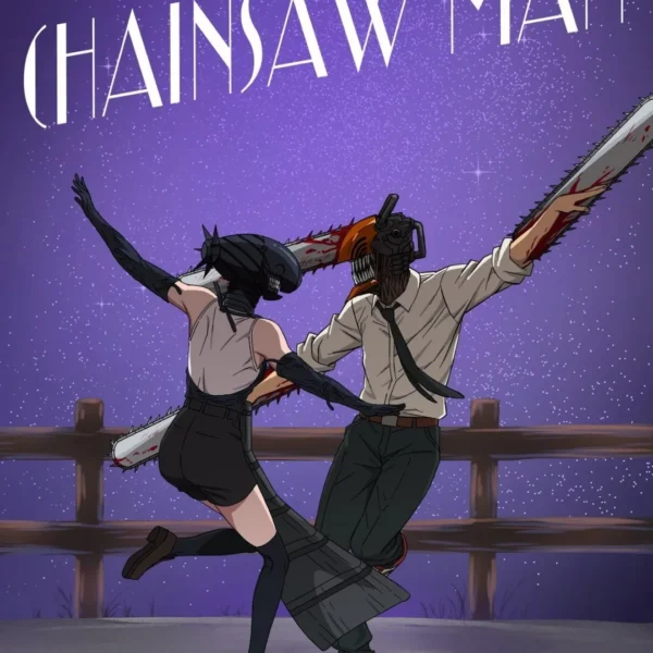 ¡Chainsaw Man regala ilustración romántica con guiño a&hellip;