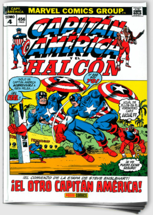 MARVEL GOLD CAPITAN AMERICA Y EL HALCON