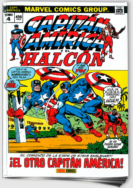 MARVEL GOLD CAPITAN AMERICA Y EL HALCON
