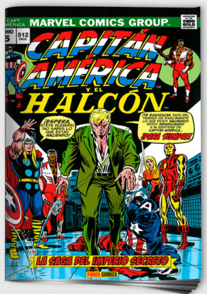 MARVEL GOLD CAPITAN AMERICA Y EL HALCON5