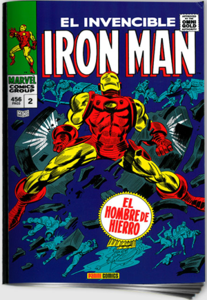 MARVEL GOLD IRON MAN 2 POR LA FUERZA DE