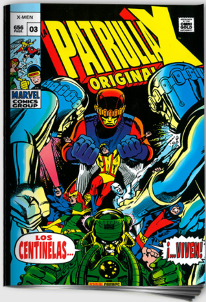 MARVEL GOLD LA PATRULLA-X 3 LOS CENTIN
