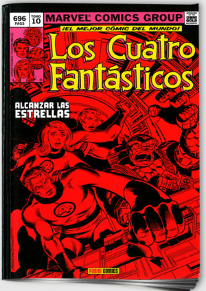 MARVEL GOLD LOS 4 FANTASTICOS 10.ALCANZA
