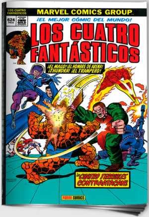 MARVEL GOLD LOS 4 FANTASTICOS 4 TERRIBLE