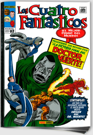 MARVEL GOLD LOS 4 FANTASTICOS LA BATALLA