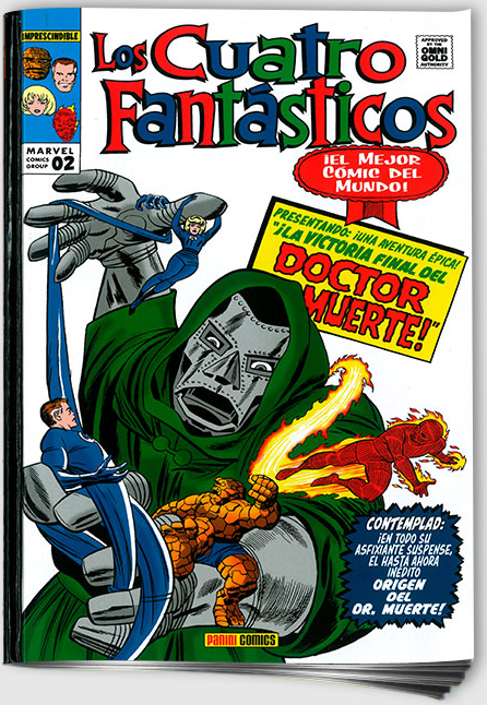 MARVEL GOLD LOS 4 FANTASTICOS LA BATALLA