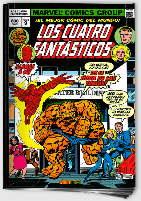 MARVEL GOLD LOS 4 FANTASTICOS 9 CUANDO