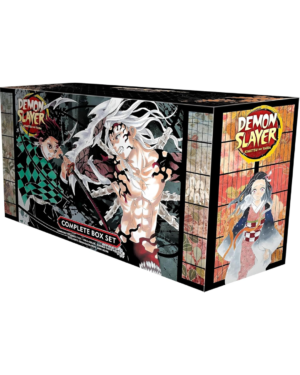 18 Demon Slayer: Kimetsu no Yaiba Box Set: Colección Completa tomos 1-23 (en Inglés)