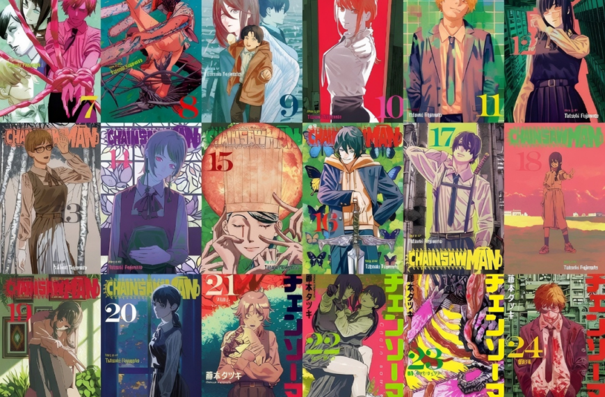Chainsaw Man 24 portadas manga